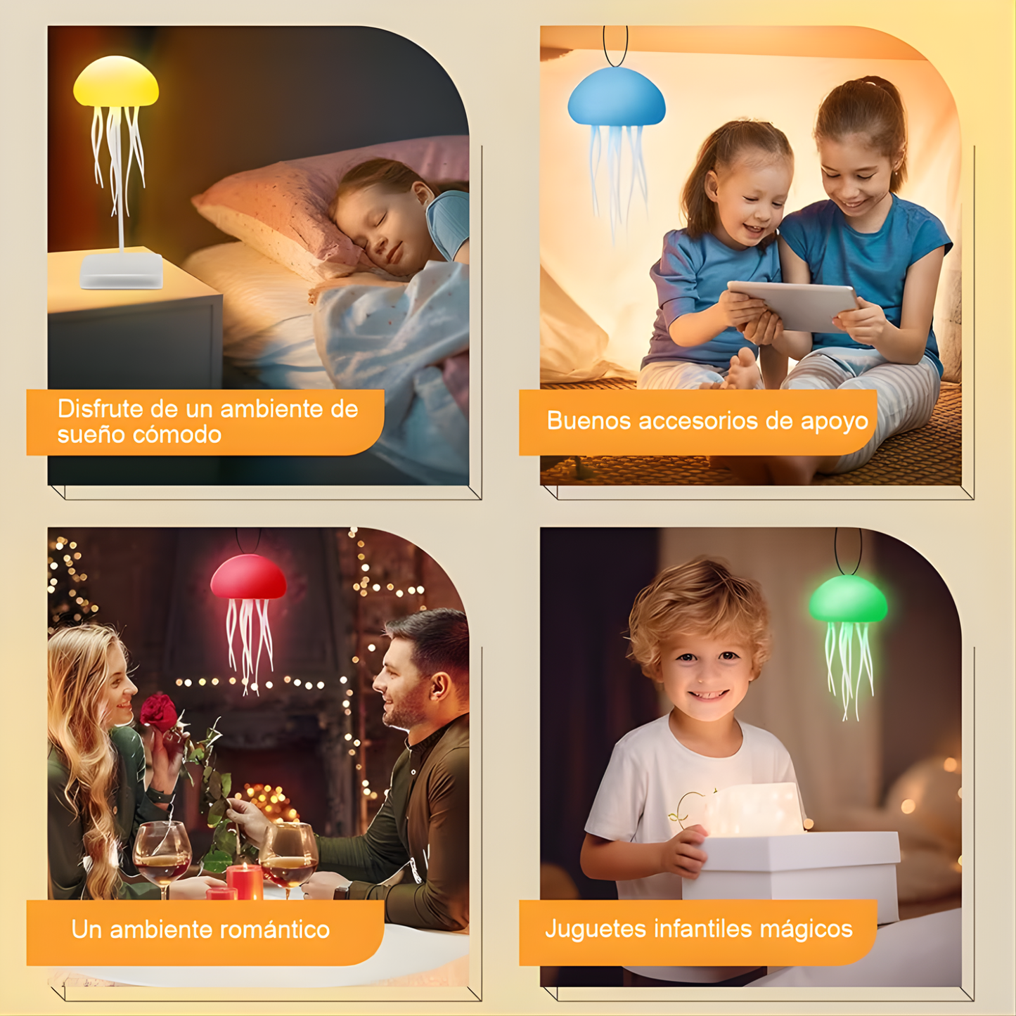 Lámpara Medusa Inteligente